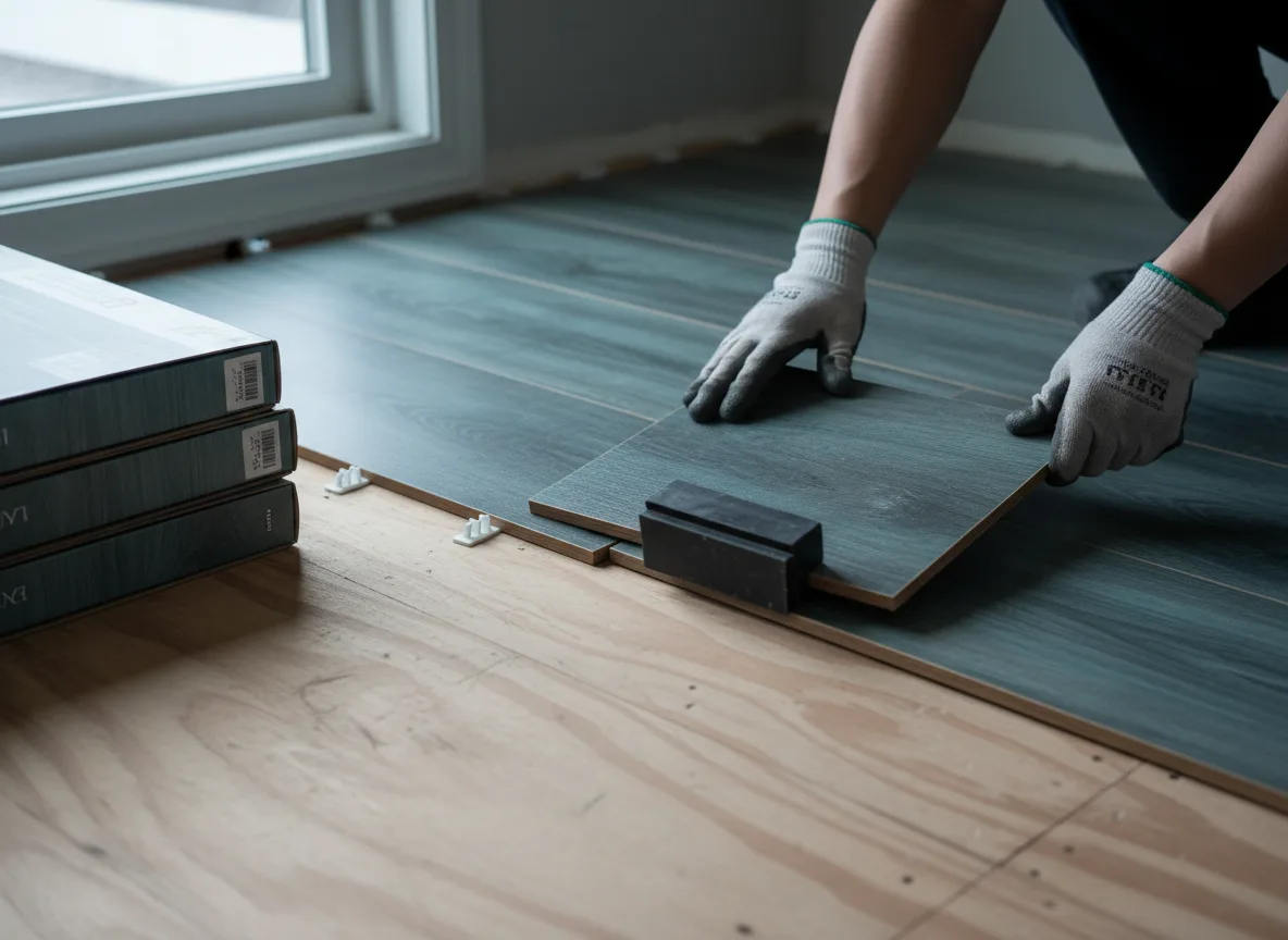 Luxury Vinyl Plank Installation company in Erbacon, WV